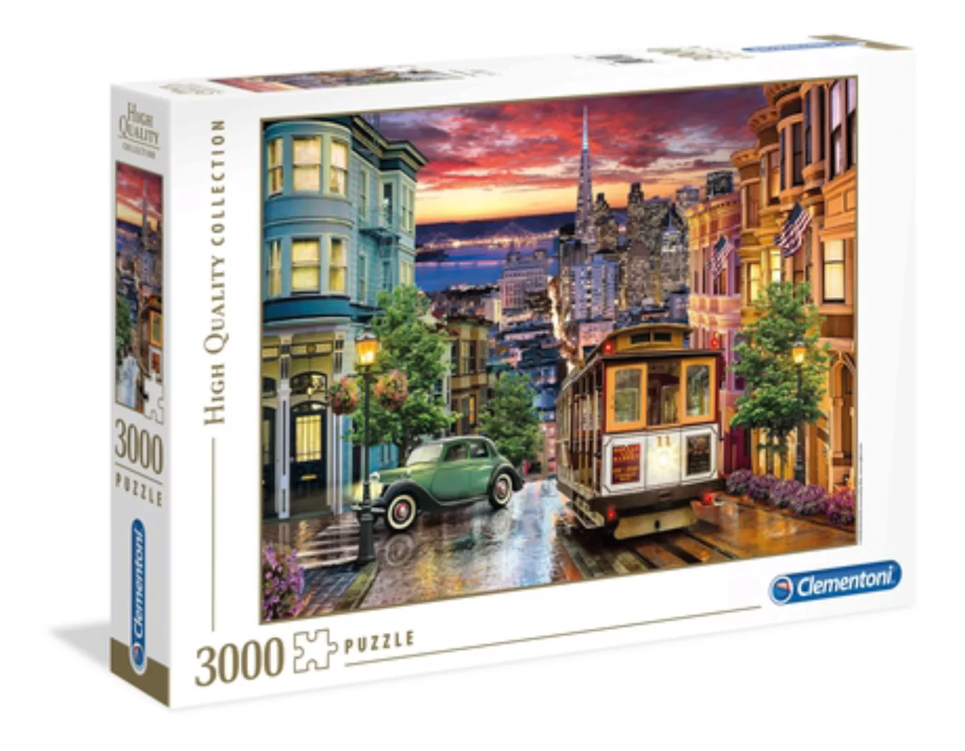 High Quality Collection - 3000 Teile Puzzle - San Francisco günstig online kaufen