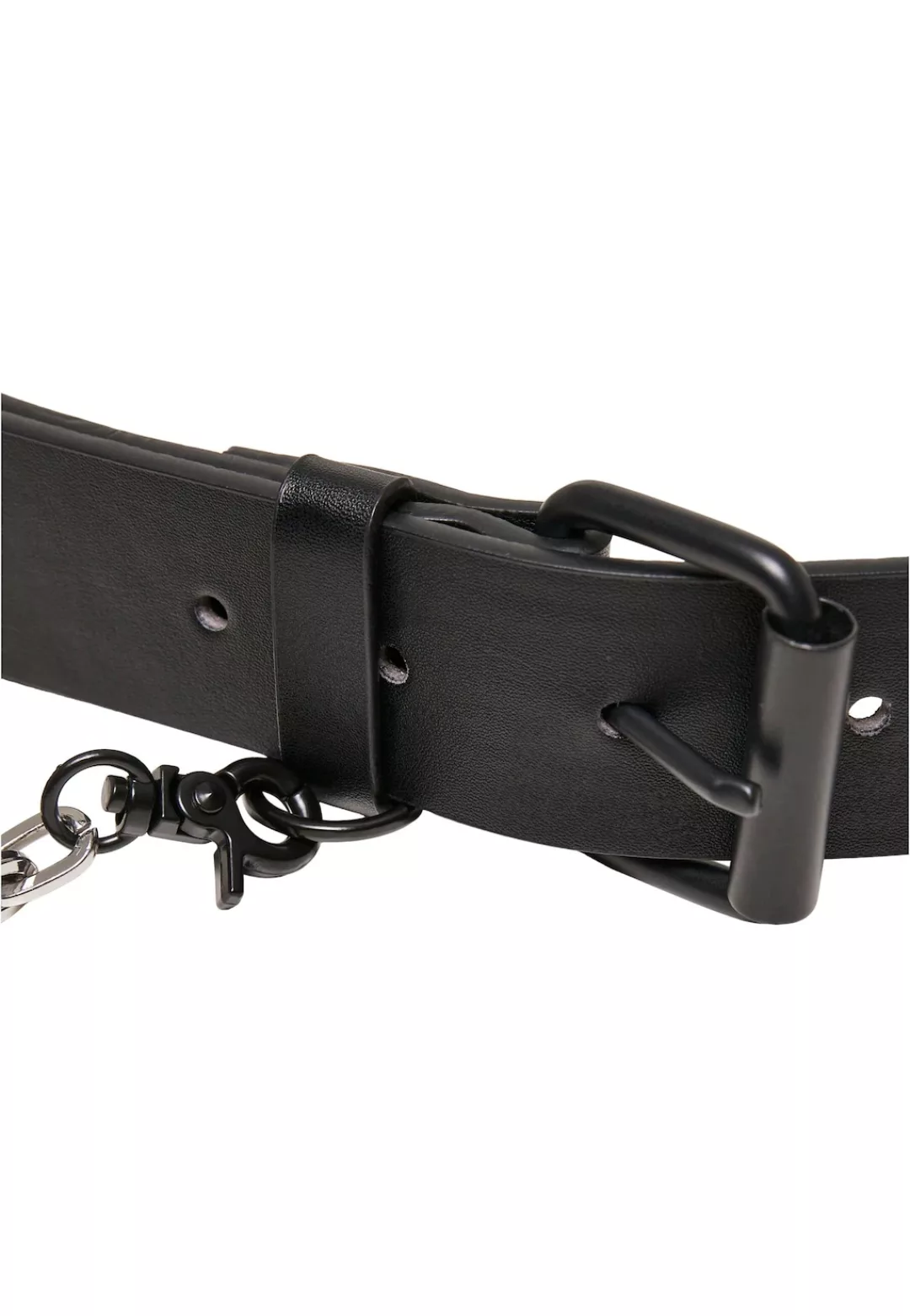 URBAN CLASSICS Hüftgürtel "Urban Classics Unisex Imitation Leather Belt Wit günstig online kaufen