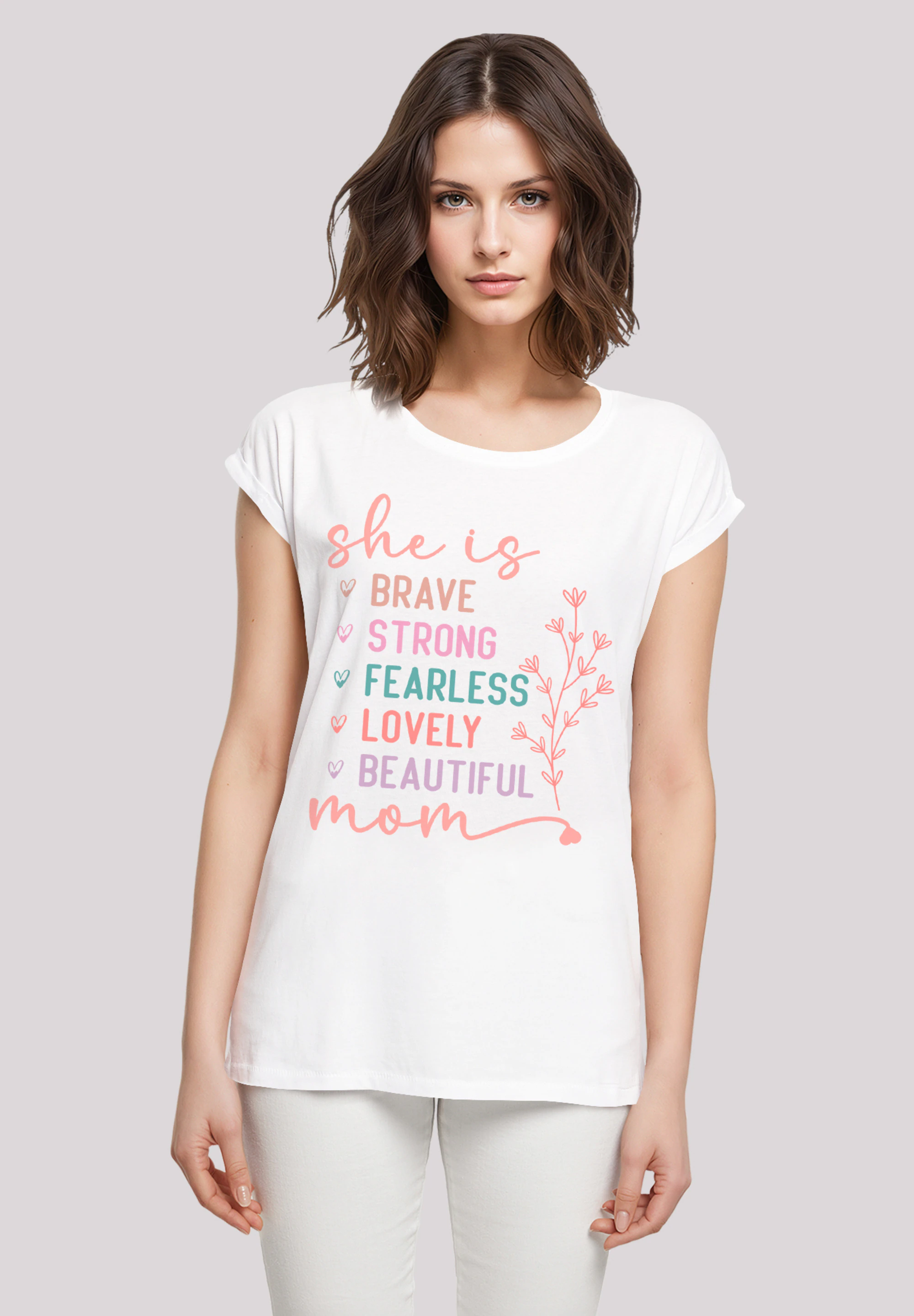F4NT4STIC T-Shirt "Mothers Day Inspirational Message", Premium Qualität günstig online kaufen