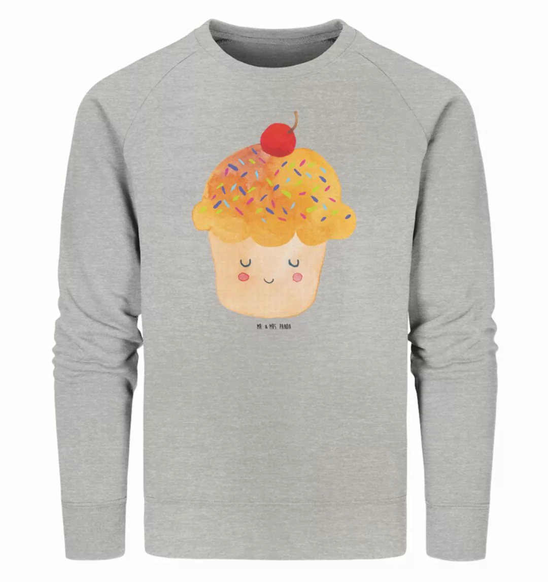 Mr. & Mrs. Panda Longpullover Größe L Cupcake - Heather Grey - Geschenk, Pu günstig online kaufen