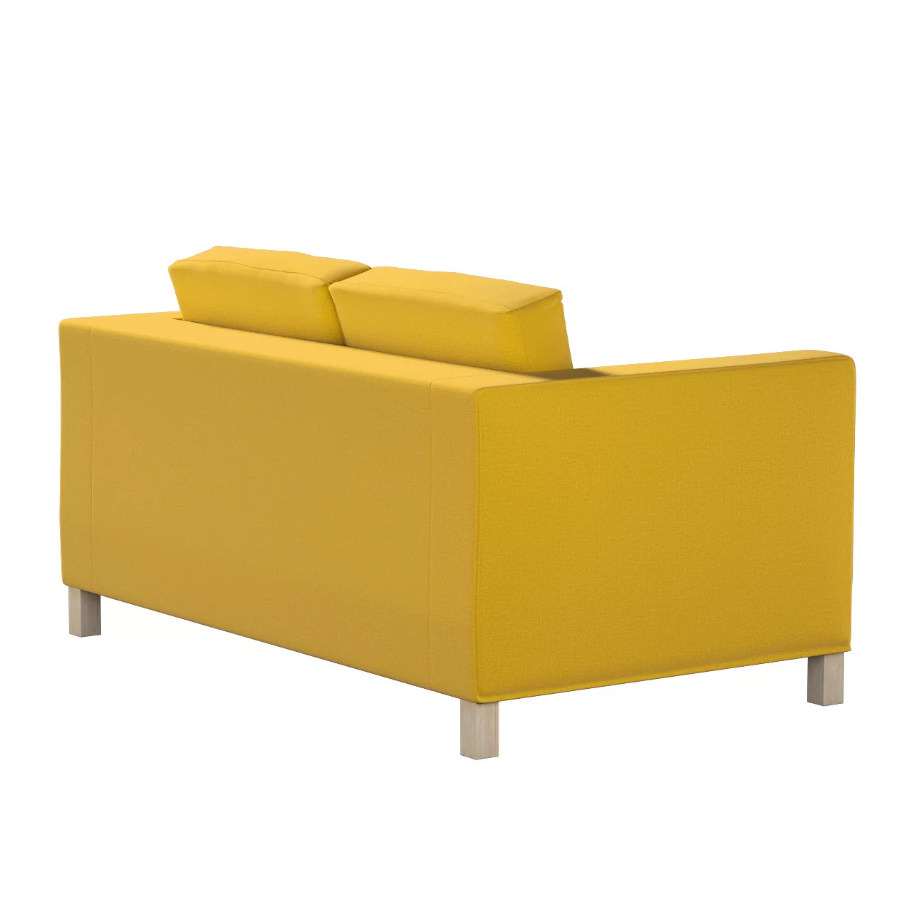 Bezug für Karlanda 2-Sitzer Sofa nicht ausklappbar, kurz, honiggelb, 60cm x günstig online kaufen