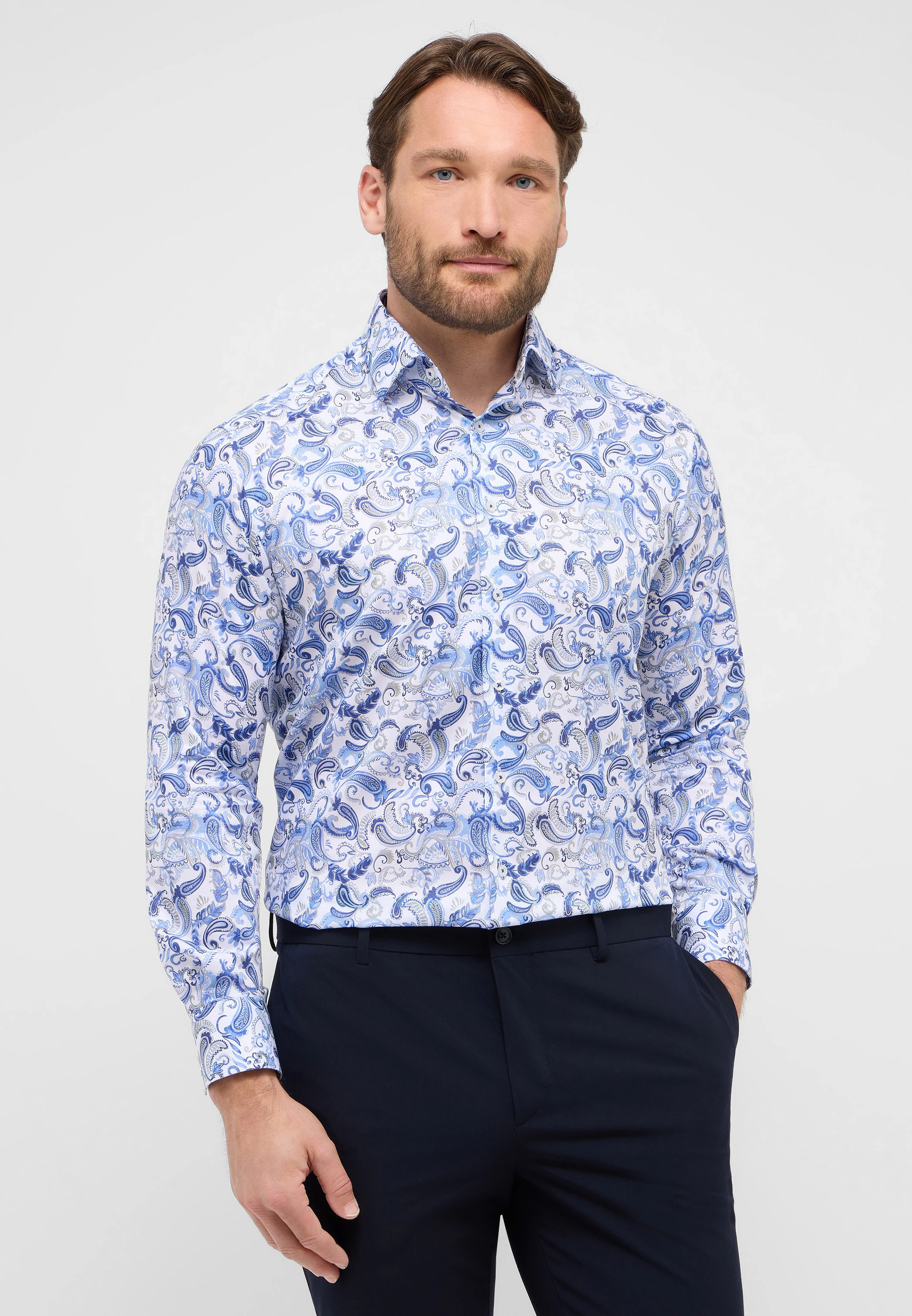 Eterna Langarmhemd "COMFORT FIT", NON IRON (bügelfrei) günstig online kaufen