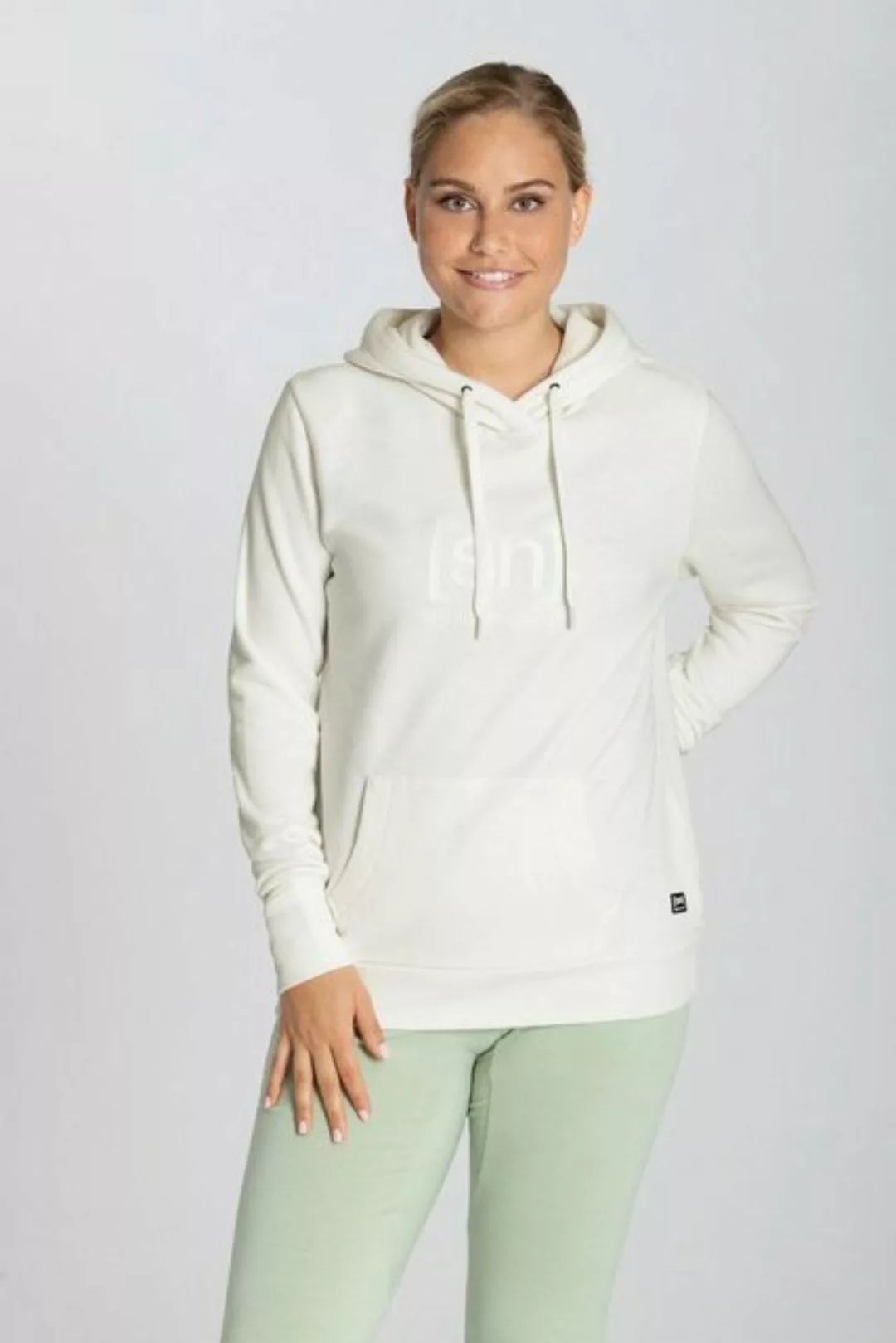 SUPER.NATURAL Hoodie Merino Hoodie W SIGNATURE HOODIE mit coolem Logoprint, günstig online kaufen