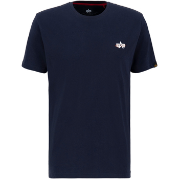 Alpha Industries  T-Shirts & Poloshirts Signature Puff Print Backprint T-Sh günstig online kaufen
