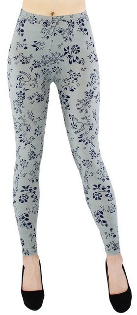 dy_mode Leggings Damen Leggings Blumen Muster Bunte Yogahose Fitness Leggin günstig online kaufen