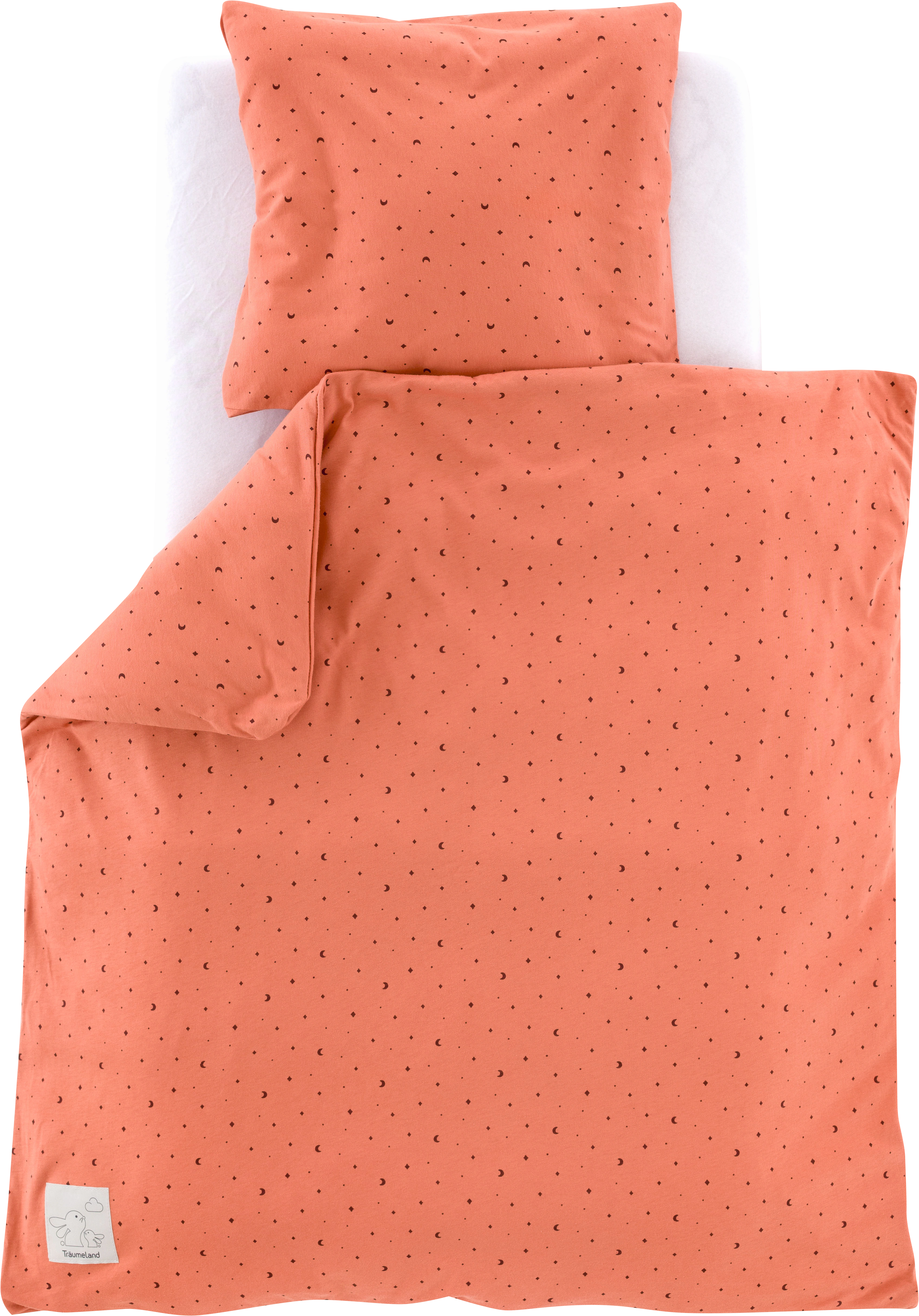 Träumeland Babybettwäsche »Jersey Moon«, mit Allover-Print günstig online kaufen