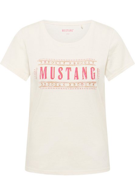 MUSTANG Kurzarmshirt T-Shirt günstig online kaufen