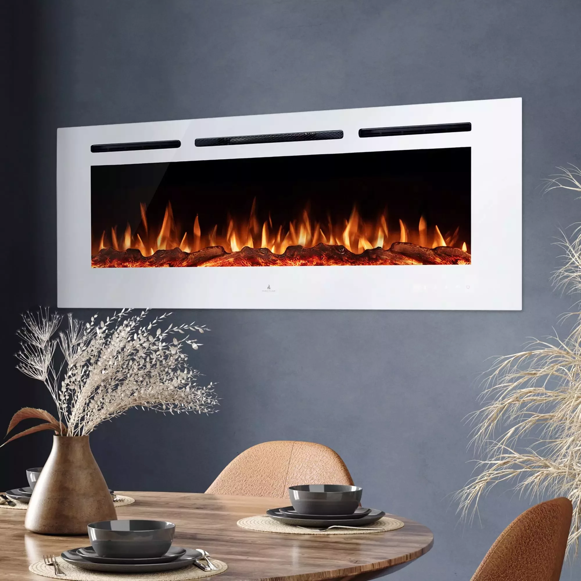 Noble Flame Paris weiß 1400 [Elektrokamin Wandeinbau/wandhängend] günstig online kaufen