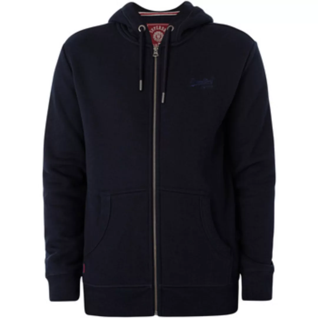 Superdry  Sweatshirt Essential Logo-Kapuzenpullover mit Reißverschluss günstig online kaufen