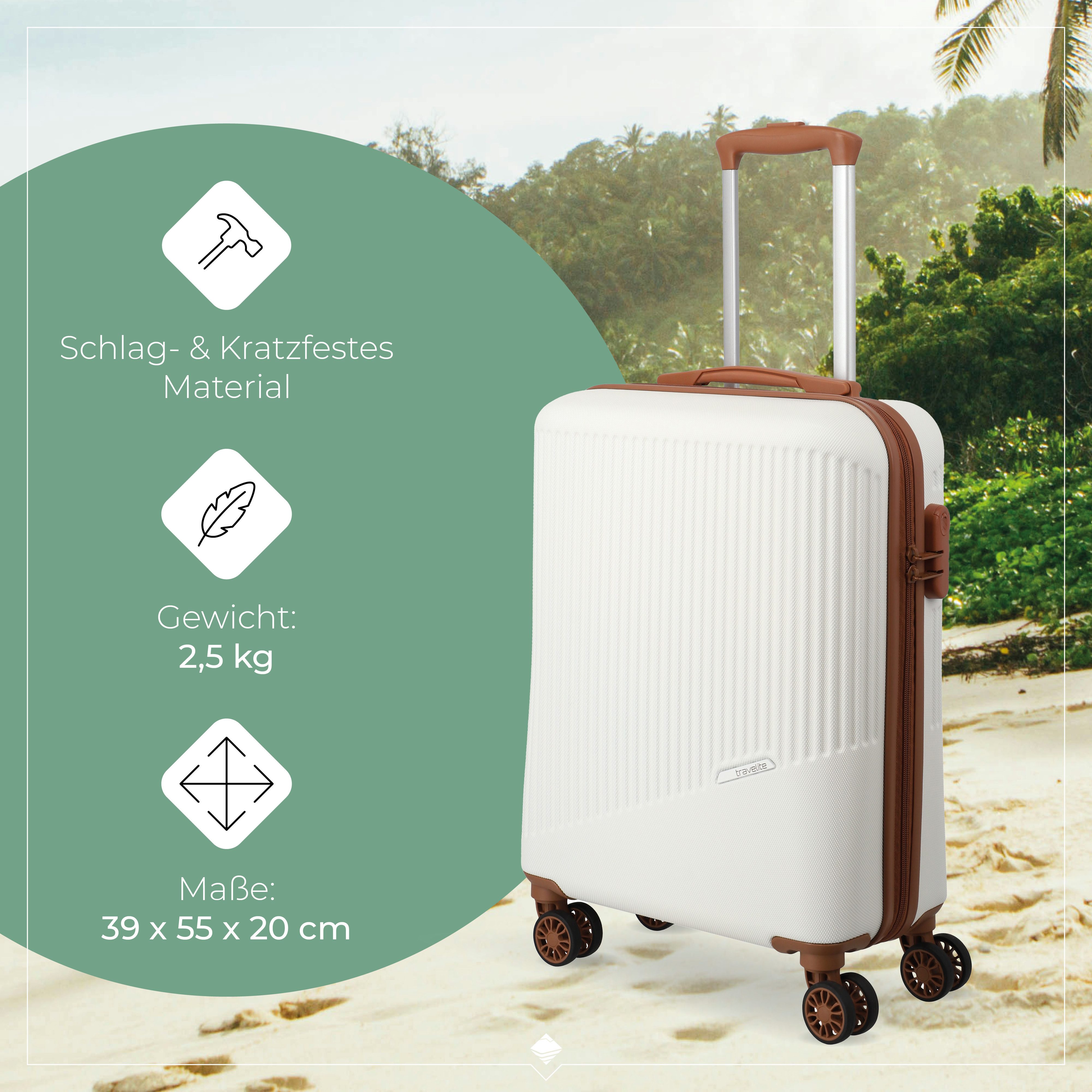 travelite Hartschalen-Trolley BALI 4w Trolley, 4 günstig online kaufen