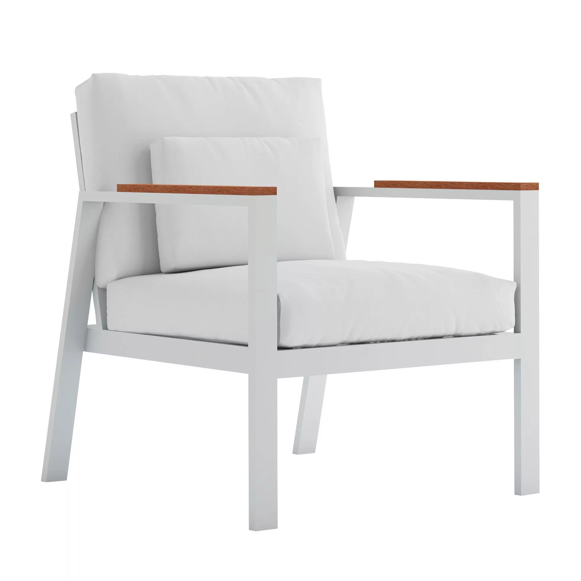 Gandia Blasco - Timeless Outdoor Sessel XS 70x74x76cm - weiß RAL 9016/weiß/ günstig online kaufen