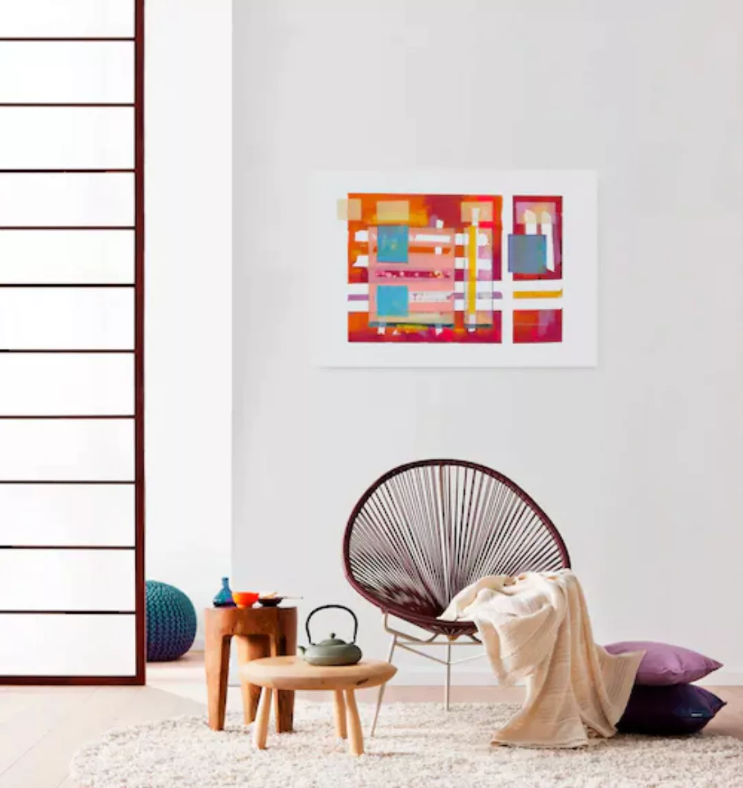Komar Leinwandbild »Geometric Style«, (1 St.), 60x90 cm (Breite x Höhe), Ke günstig online kaufen