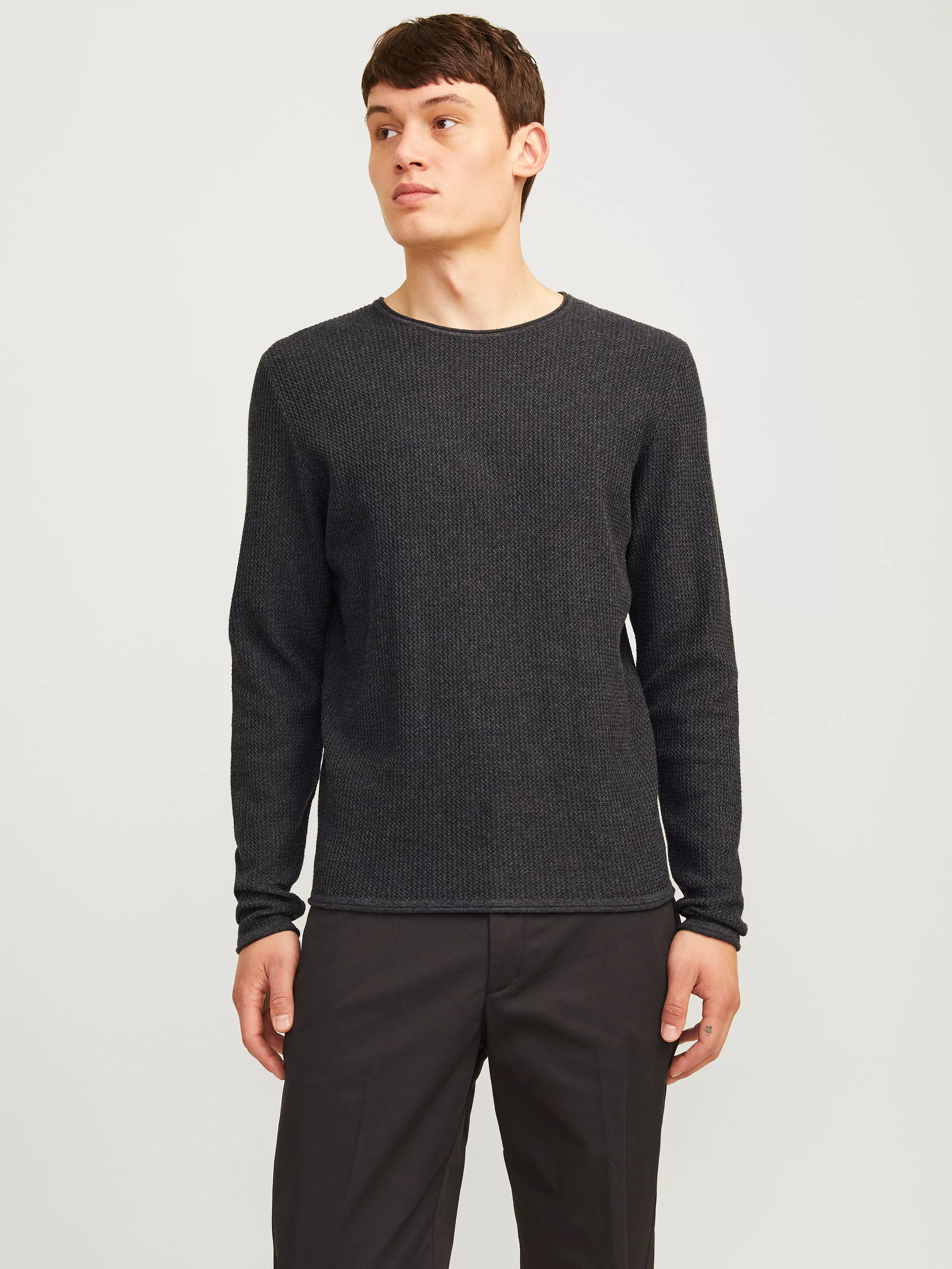 Jack & Jones Rundhalspullover "JJECOOPER KNIT CREW NECK NOOS", in Strick Op günstig online kaufen