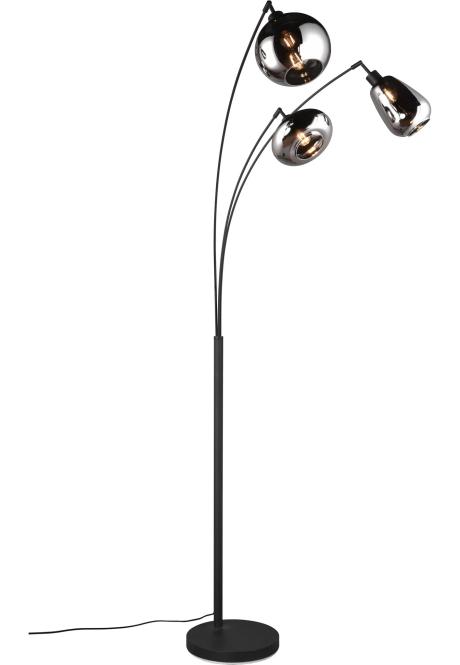 TRIO Leuchten Stehlampe LUMINA, gebogene Stehleuchte günstig online kaufen
