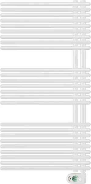 Sanotechnik Design-Badheizkörper Wien elektrisch 1132 x 600 mm Weiß günstig online kaufen