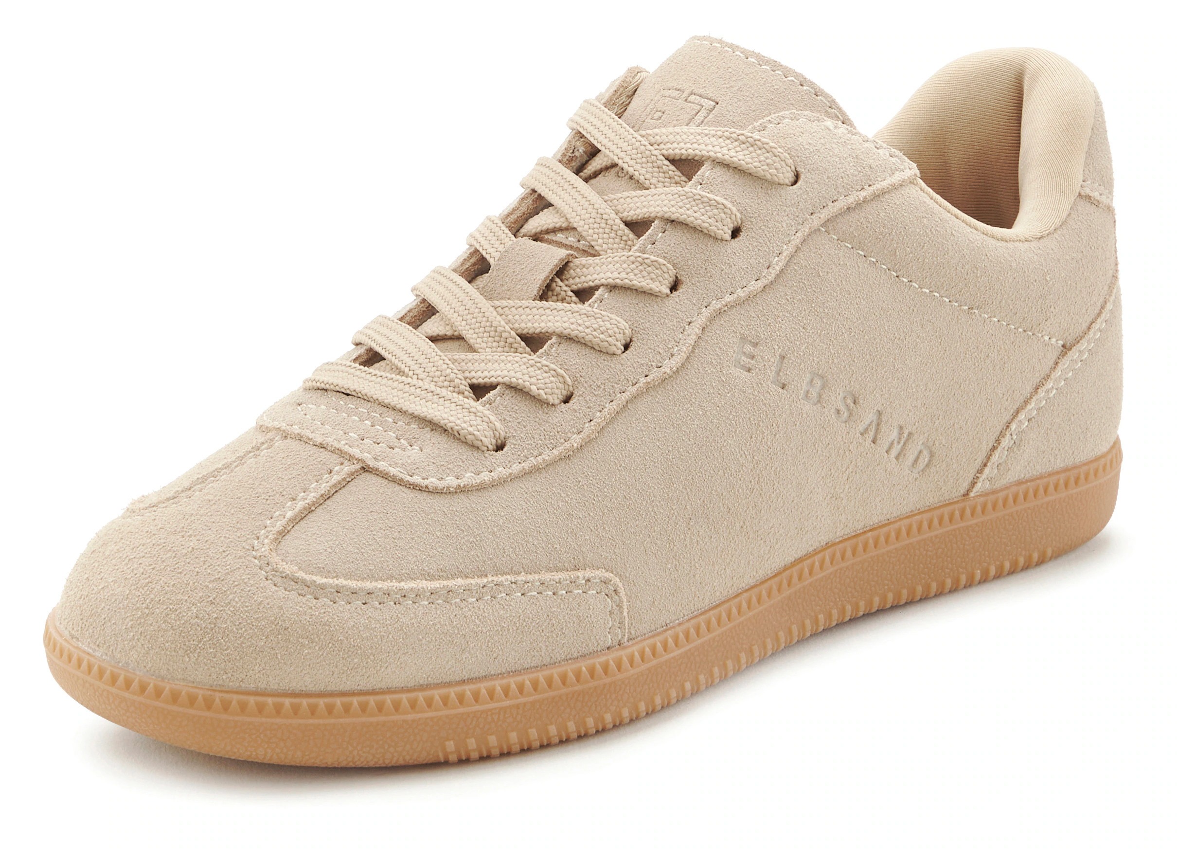Elbsand Sneaker "Freizeitschuh, Schnürschuh", Retro Sneaker, Lederschuh, Sc günstig online kaufen