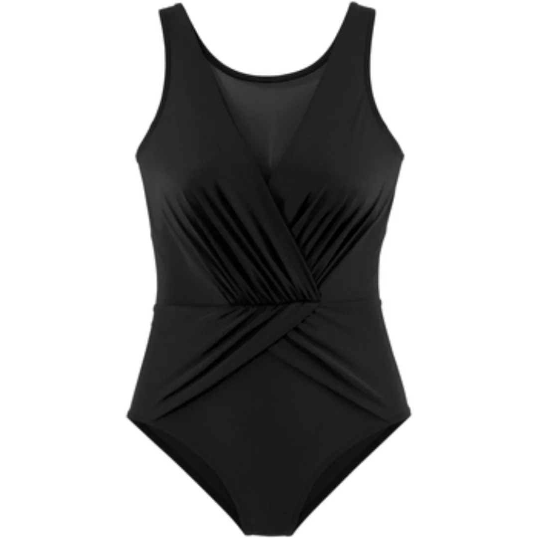 Lascana  Badeanzug 1-teiliger Badeanzug Raffon noir günstig online kaufen