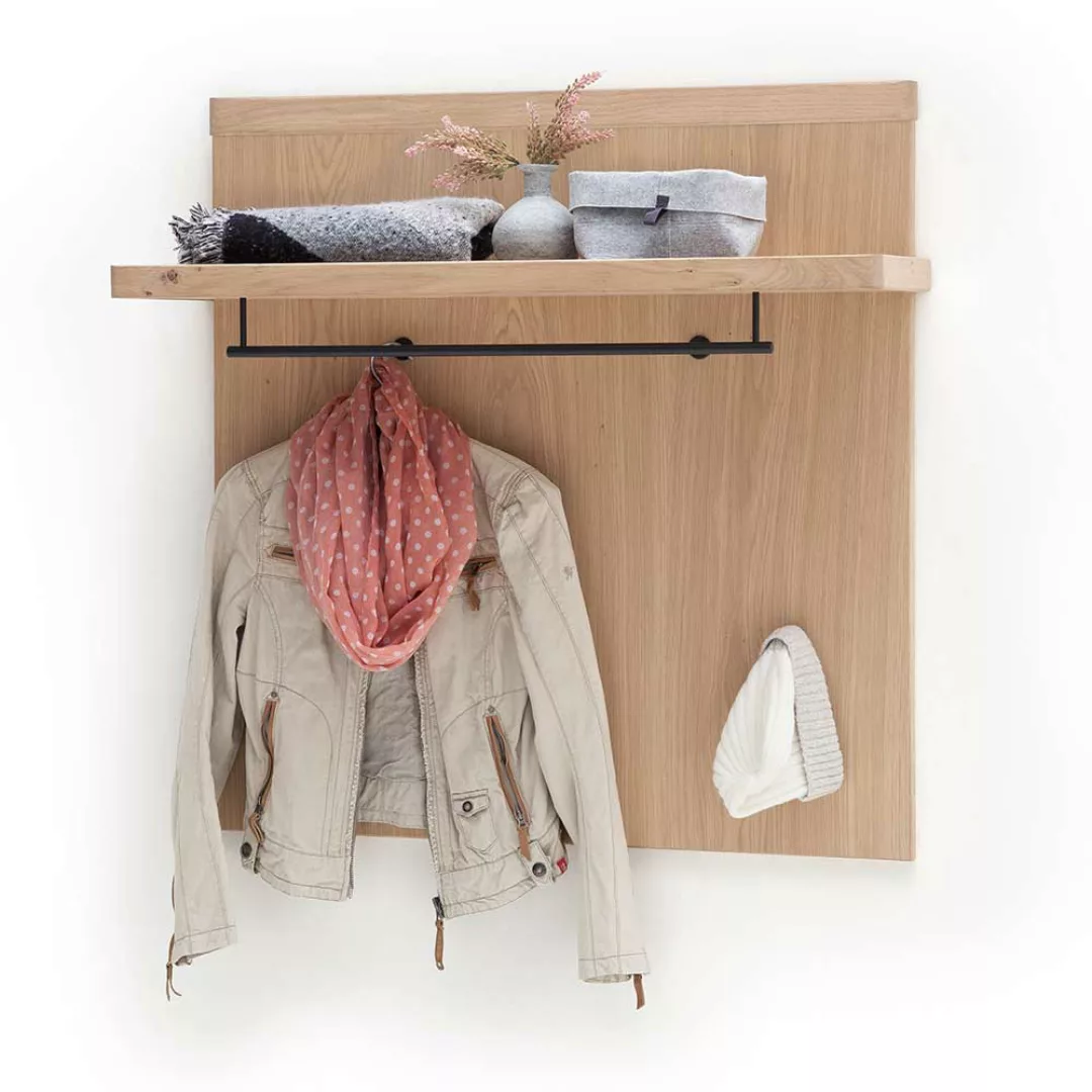 Hängegarderobe in Eiche Bianco furniert modern günstig online kaufen