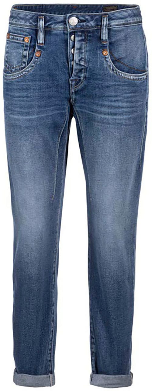 Herrlicher 7/8-Jeans "Shyra Cropped Denim Comfort", mit halb verdeckter Kno günstig online kaufen