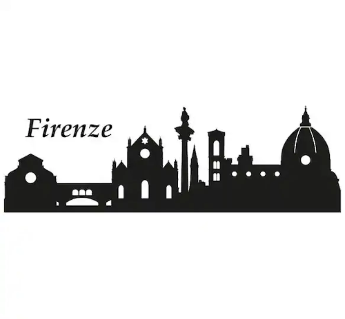 Wall-Art Wandtattoo »XXL Stadt Skyline Firenze 120cm«, (1 St.), selbstklebe günstig online kaufen