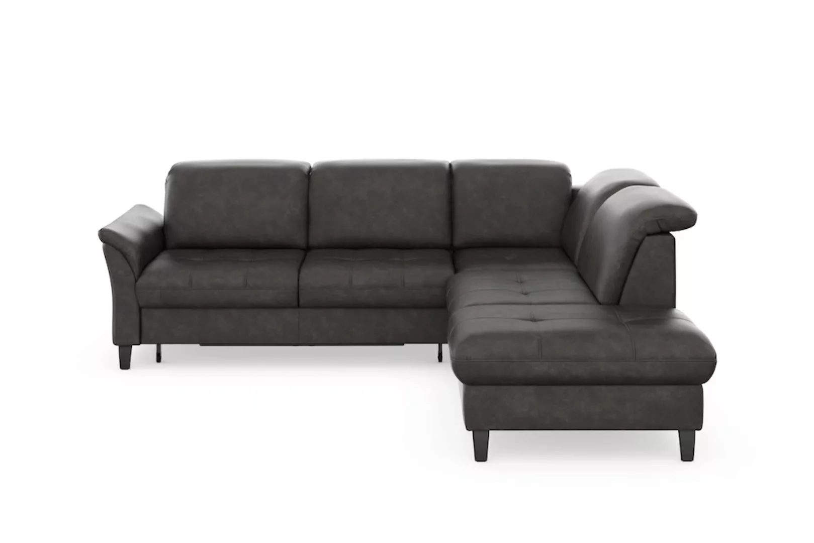 sit&more Ecksofa »Maggiore L-Form«, wahlweise mit Kopfteilverstellung, Bett günstig online kaufen