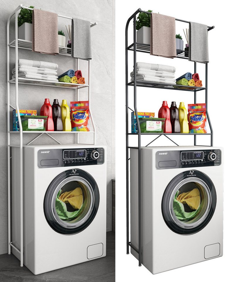 VCM Waschmaschinenumbauschrank Waschmaschine Toilette Überbau Schrank Tubas günstig online kaufen