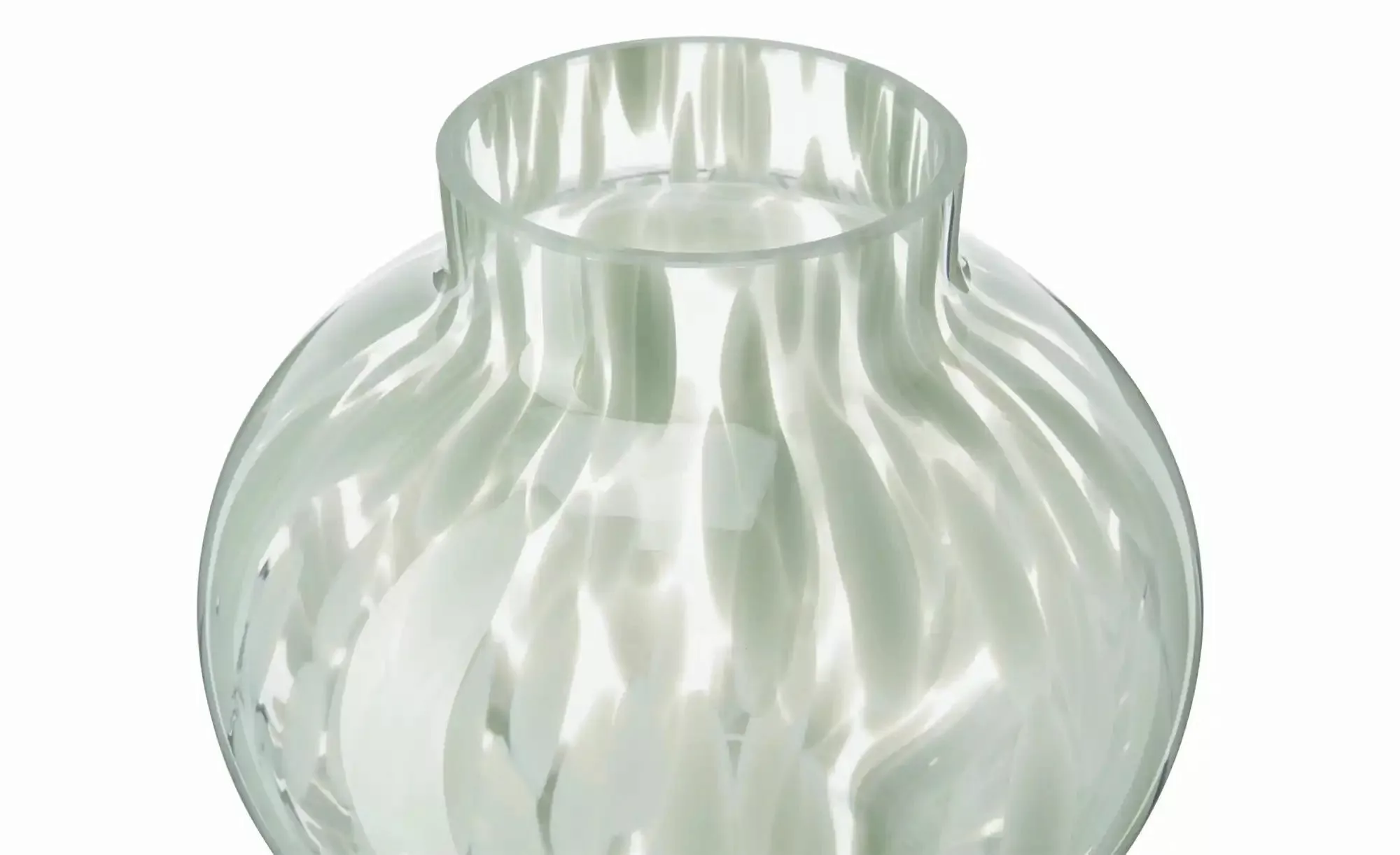 HOME STORY Vase   ¦ mehrfarbig ¦ Glas ¦ Maße (cm): H: 27  Ø: 16 Accessoires günstig online kaufen