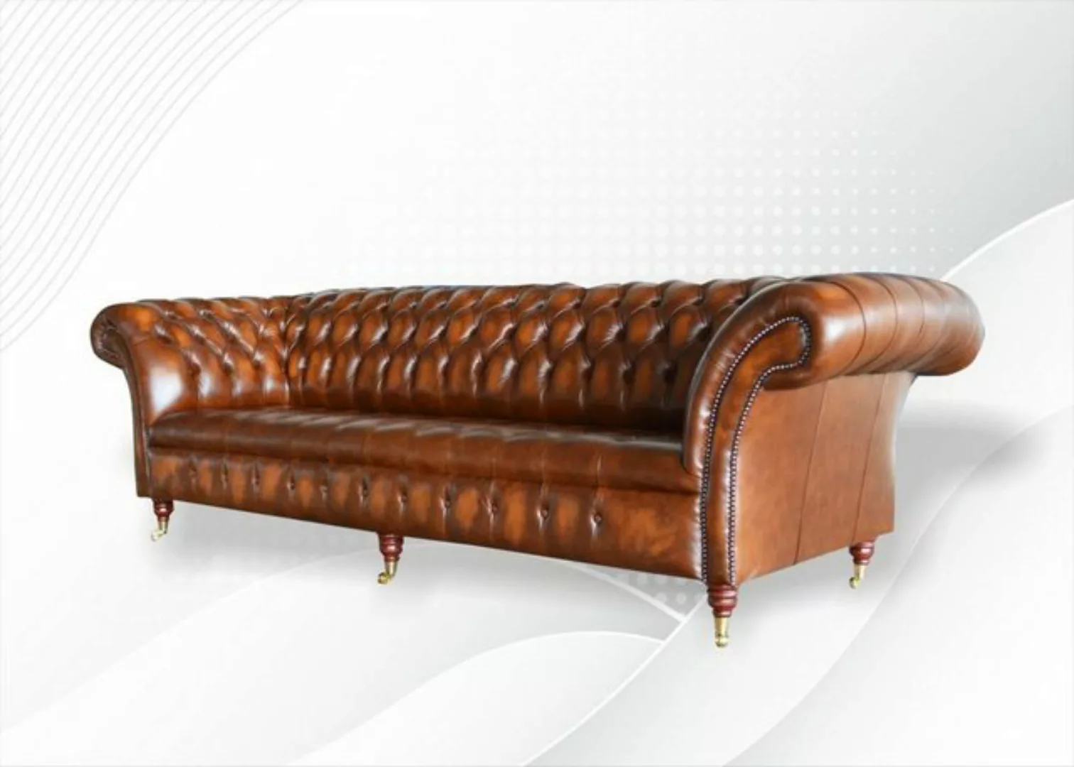 JVmoebel Chesterfield-Sofa, Chesterfield 4 Sitzer Sofa Design Sofa Couch 26 günstig online kaufen