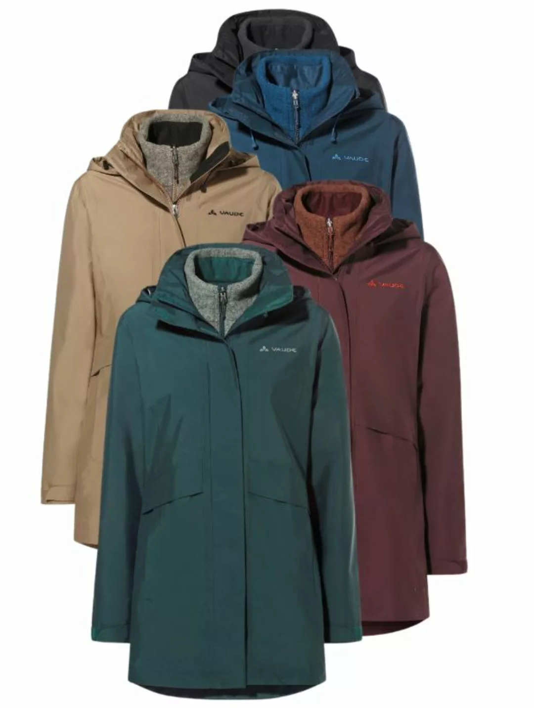 Vaude Wo Idris 3in1 Parka IV - 3in1 Parka für Damen günstig online kaufen