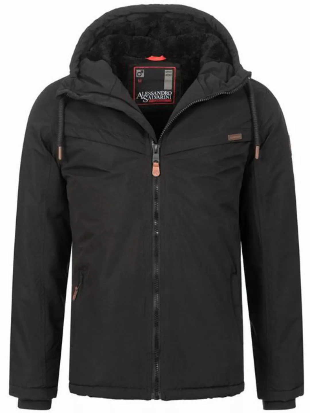 Alessandro Salvarini Outdoorjacke AS-321 innen mit Teddyfell ausgestattet günstig online kaufen