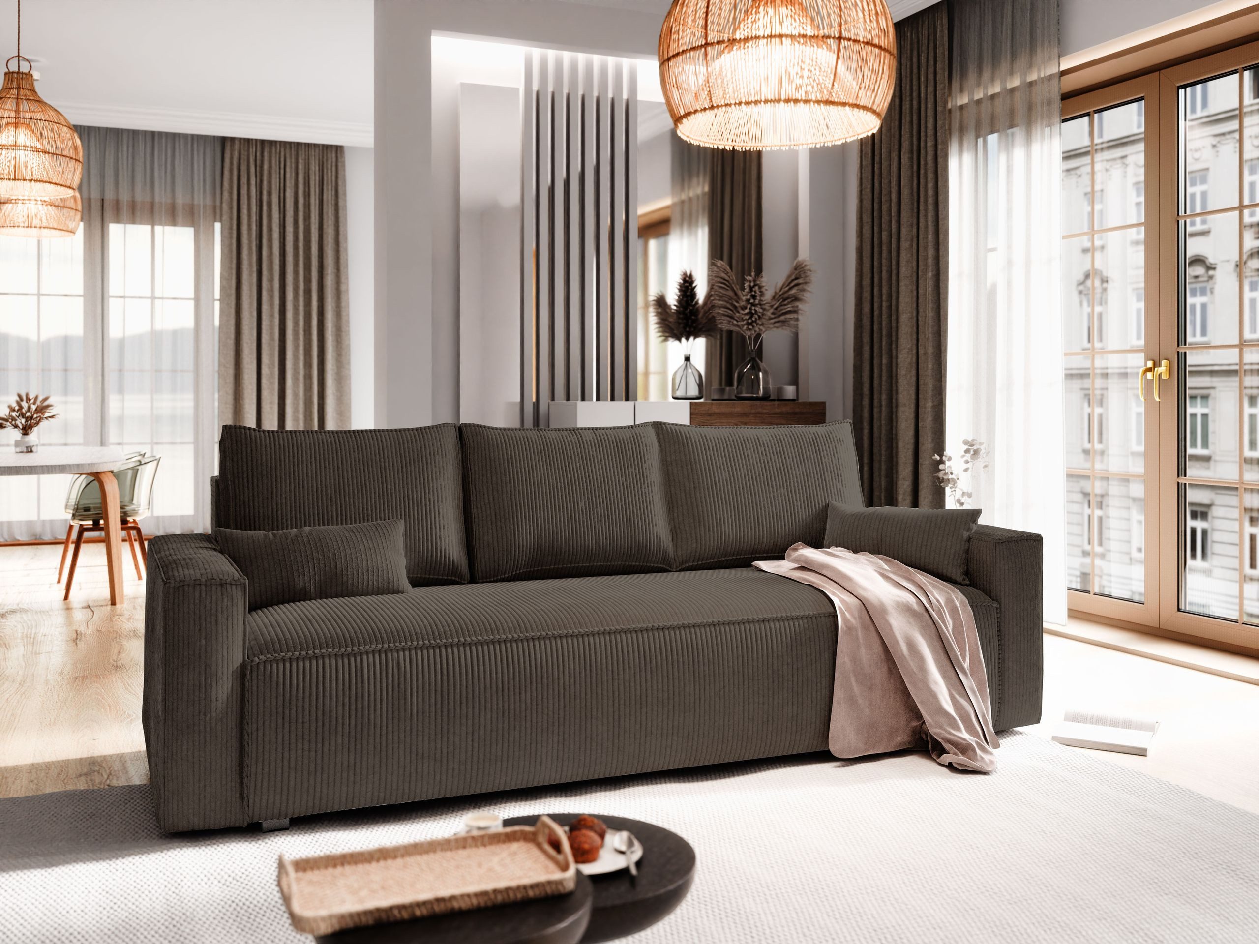 Masseno Sofa MENI mit Schlaffunktion, Schlafsofa, günstig online kaufen