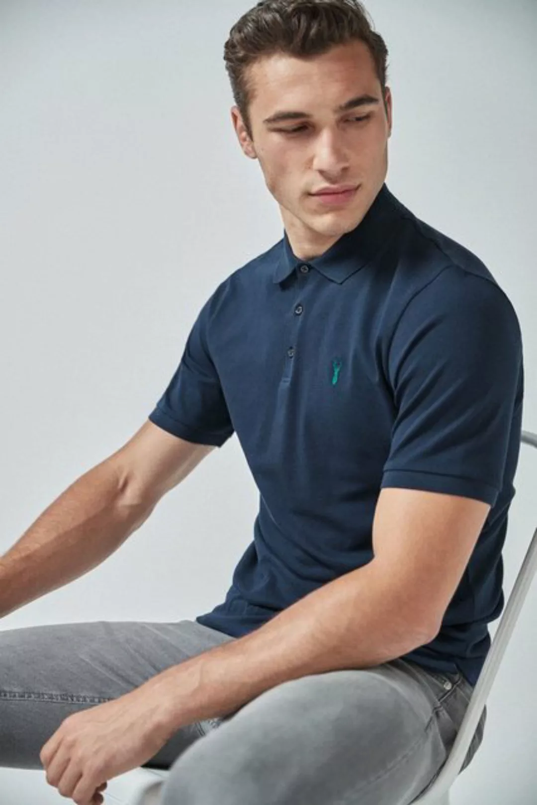 Next Poloshirt Piqué-Poloshirt (1-tlg) günstig online kaufen