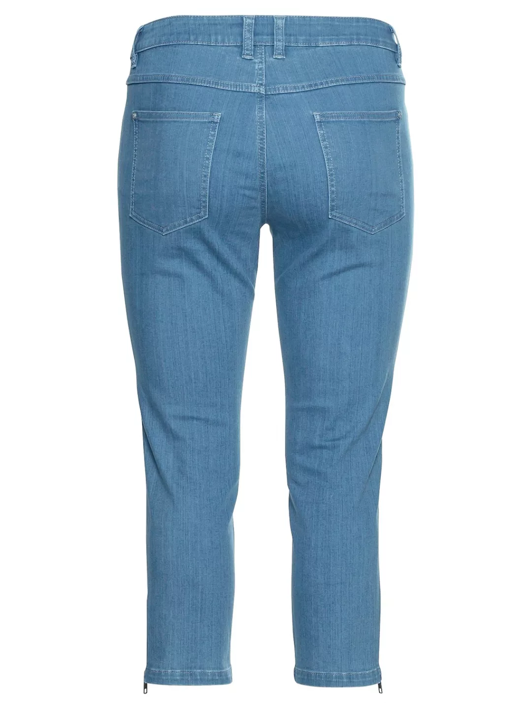 sheego by Joe Browns Stretch-Jeans "Große Größen", in 7/8-Länge mit Zipper günstig online kaufen