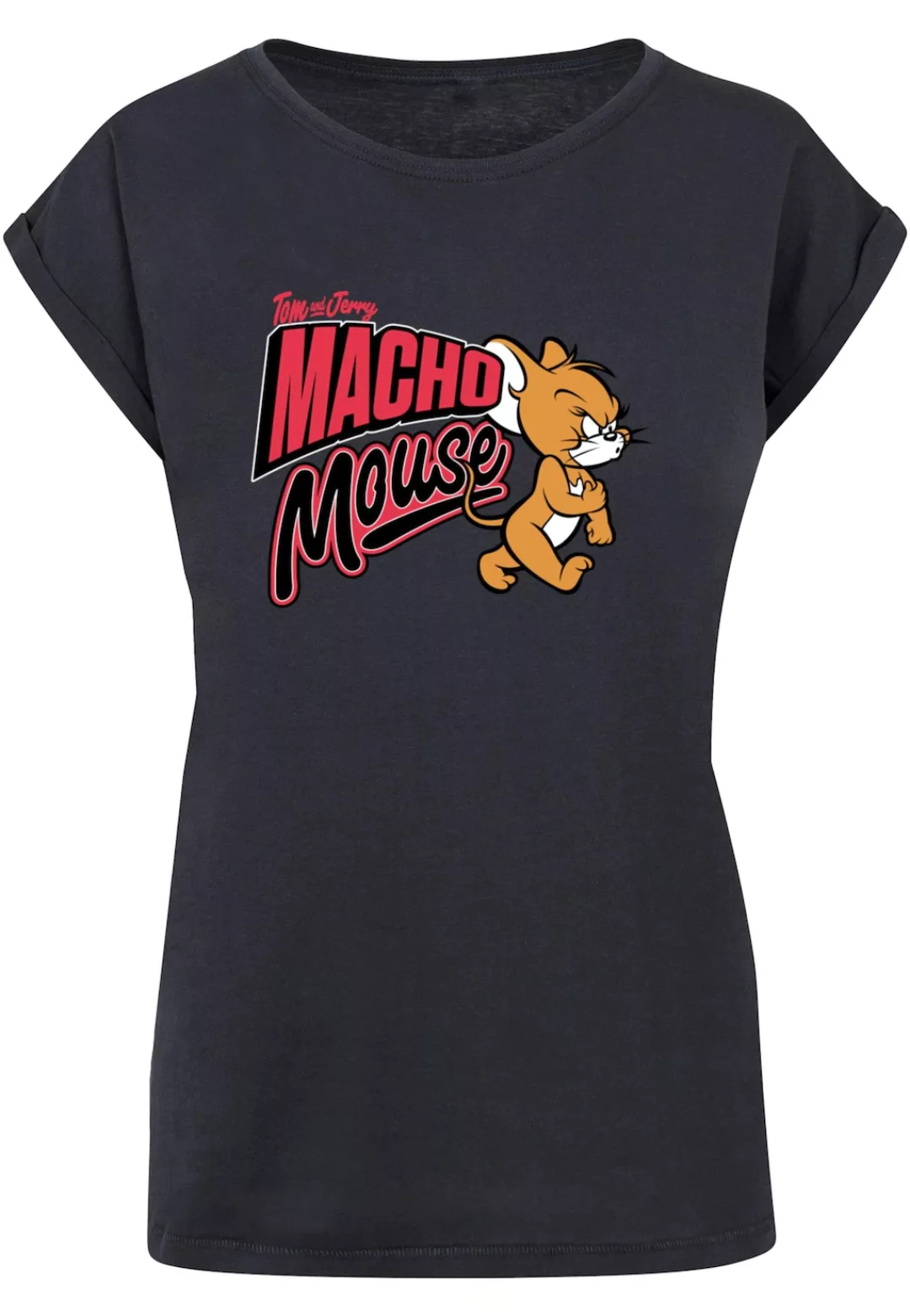 ABSOLUTE CULT T-Shirt "ABSOLUTE CULT Damen Ladies Tom and Jerry - Macho Mou günstig online kaufen