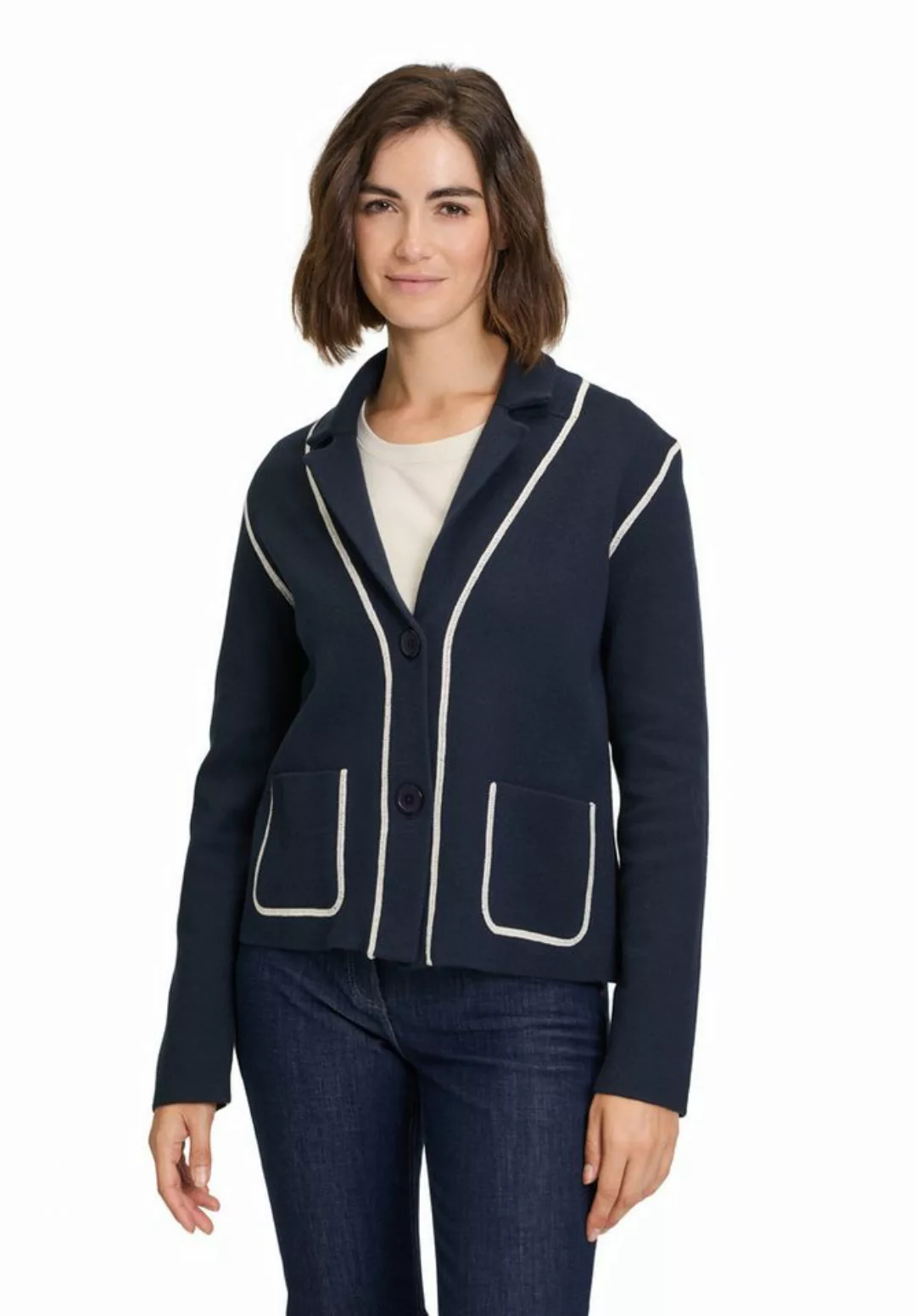 Betty Barclay Strickjacke Betty Barclay Strick-Cardigan langarm (1-tlg) Kra günstig online kaufen