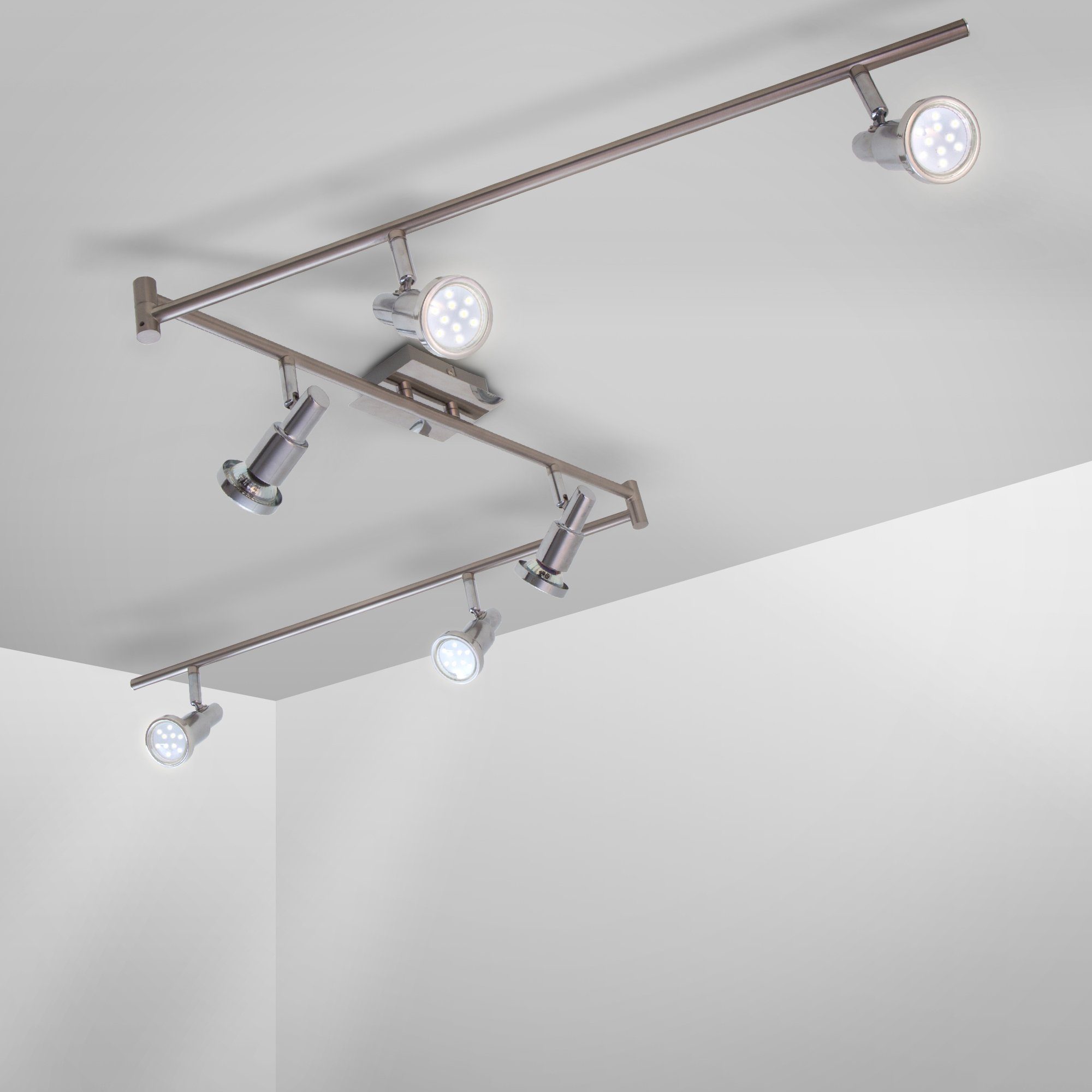 B.K.Licht LED Deckenspots, LED wechselbar, Warmweiß, günstig online kaufen