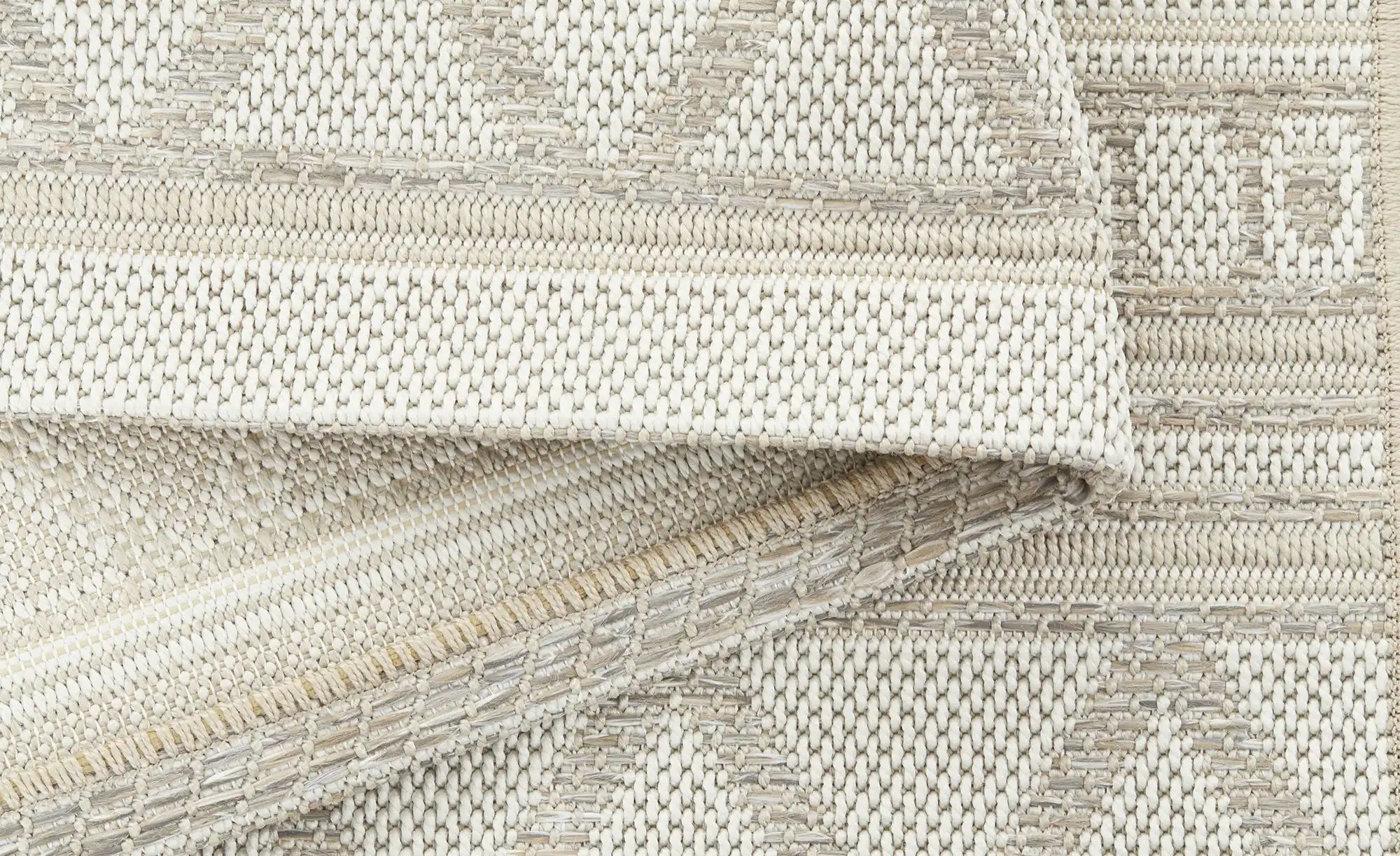 Webteppich  Phönix ¦ beige ¦ Synthetische Fasern ¦ Maße (cm): B: 120 Teppic günstig online kaufen