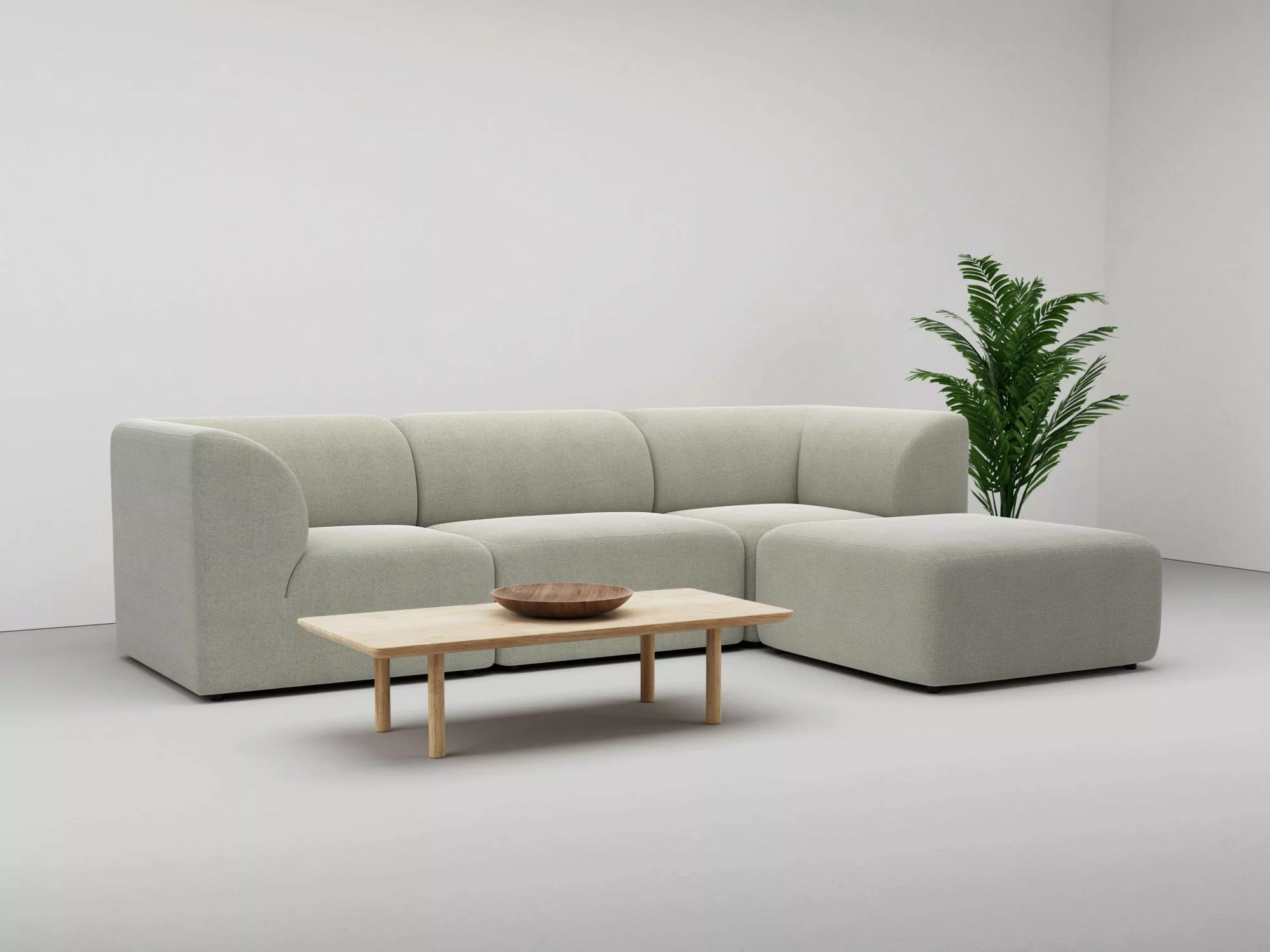 LeGer Home by Lena Gercke Ecksofa "Floria", Module unterschiedlich kombinie günstig online kaufen