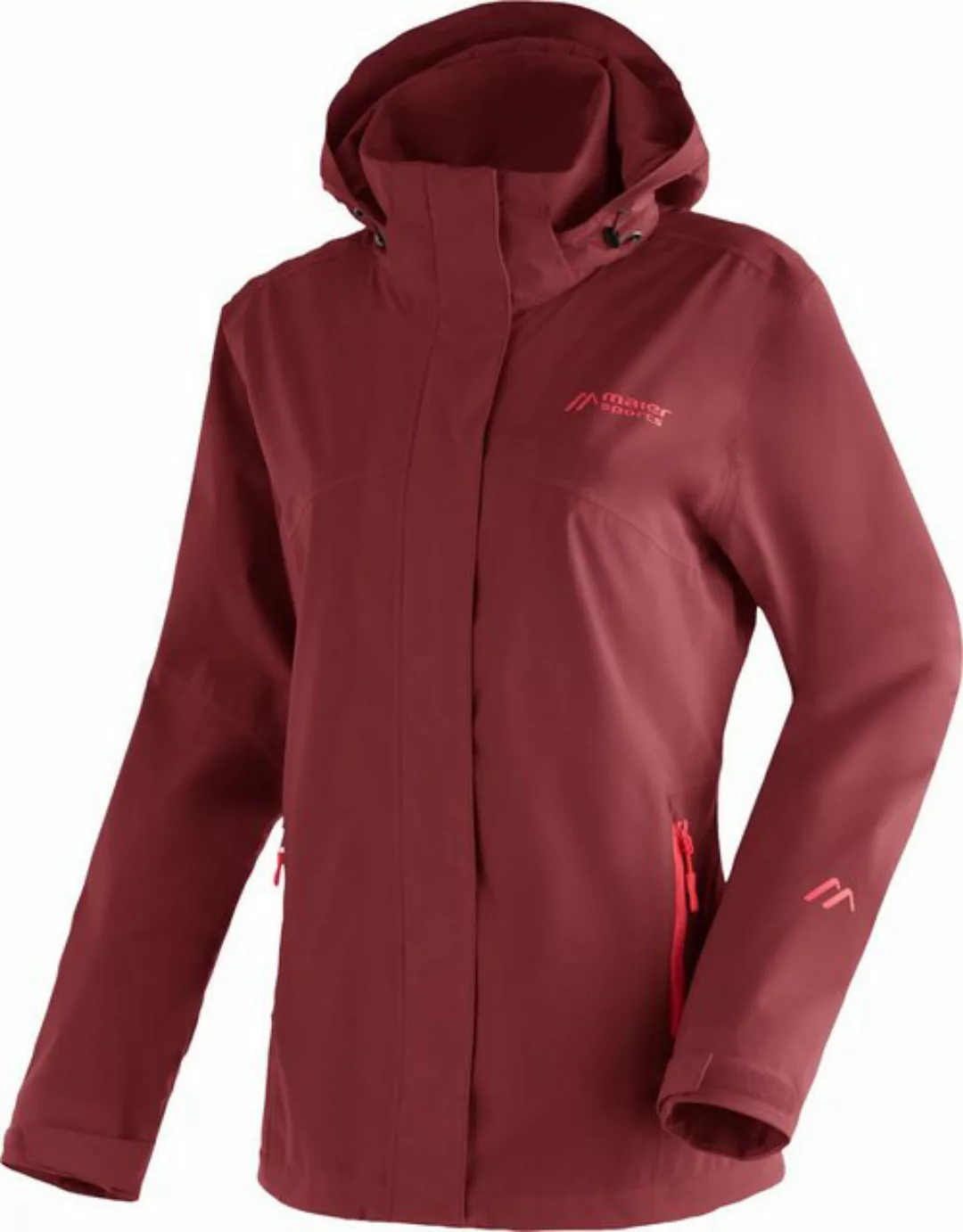 Maier Sports Funktionsjacke Metor rec W Da-Jacke mTEX el. sundried/watermel günstig online kaufen