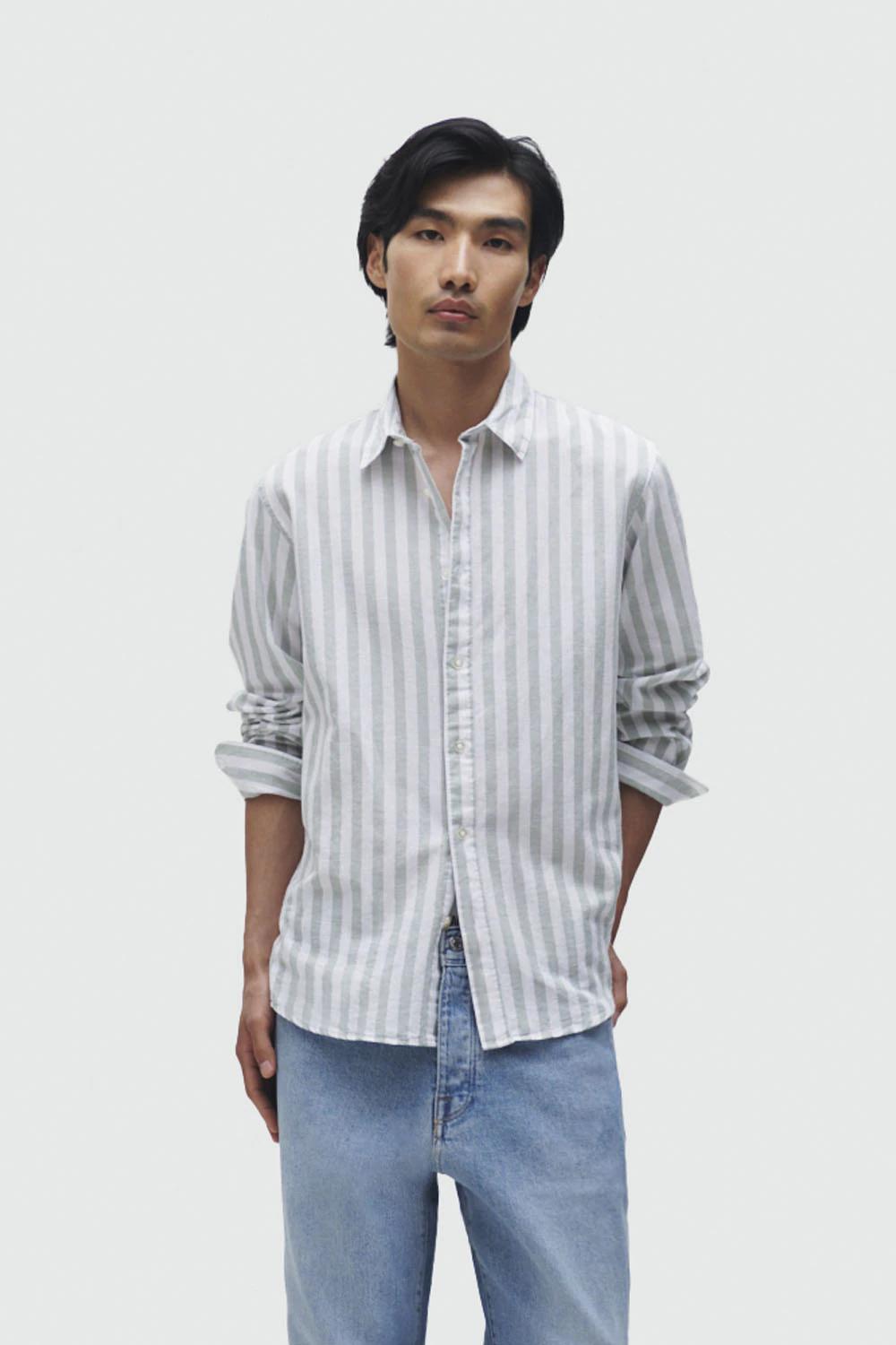 SELECTED HOMME Leinenhemd SLHSLIMNEW-LINEN SHIRT LS günstig online kaufen