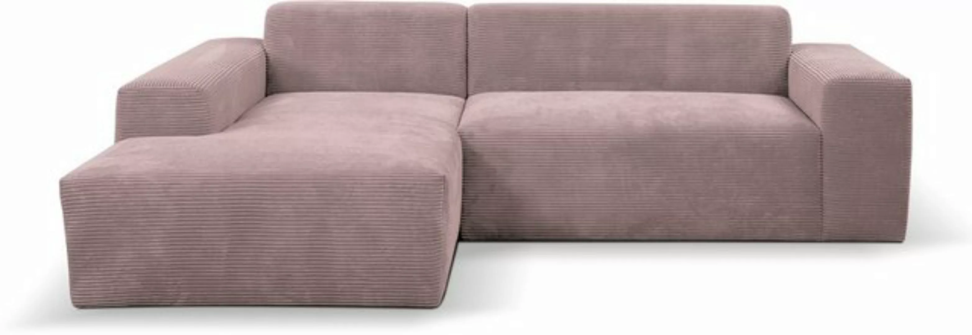 INOSIGN Ecksofa Zeus-L, Curvy Trend Ecksofa mit urbaner Optik günstig online kaufen