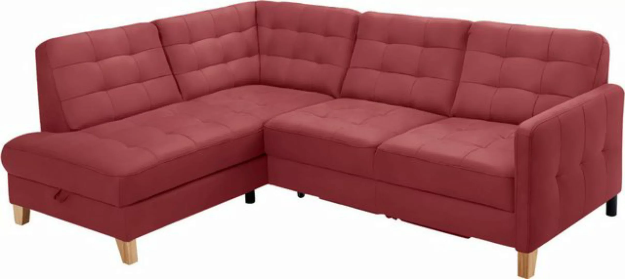 exxpo - sofa fashion Ecksofa "Elio, kompakt und komfortabel, bequem, zeitlo günstig online kaufen