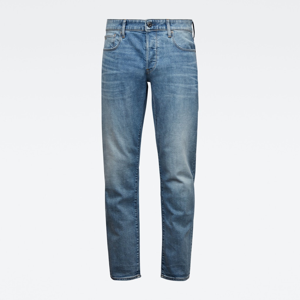 G-Star Herren Jeans 3301 Tapered Fit - Blau - Vintage Azure günstig online kaufen