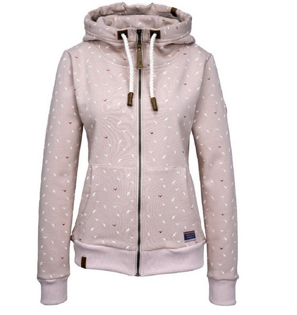 RennerXXL Kapuzenfleecejacke Brigg Lya Damen Sweatjacke Übergrößen Gr. 46 - günstig online kaufen