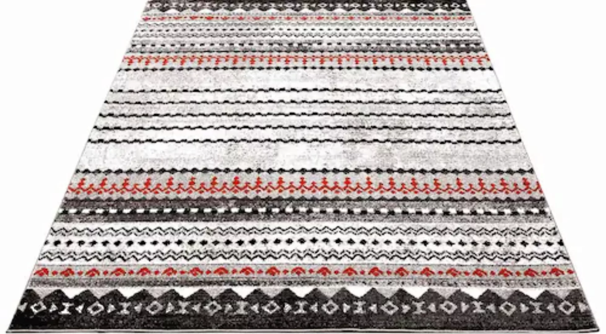 Carpet City Teppich »Moda 1136«, rechteckig, Kurzflor, Wohnzimmer günstig online kaufen