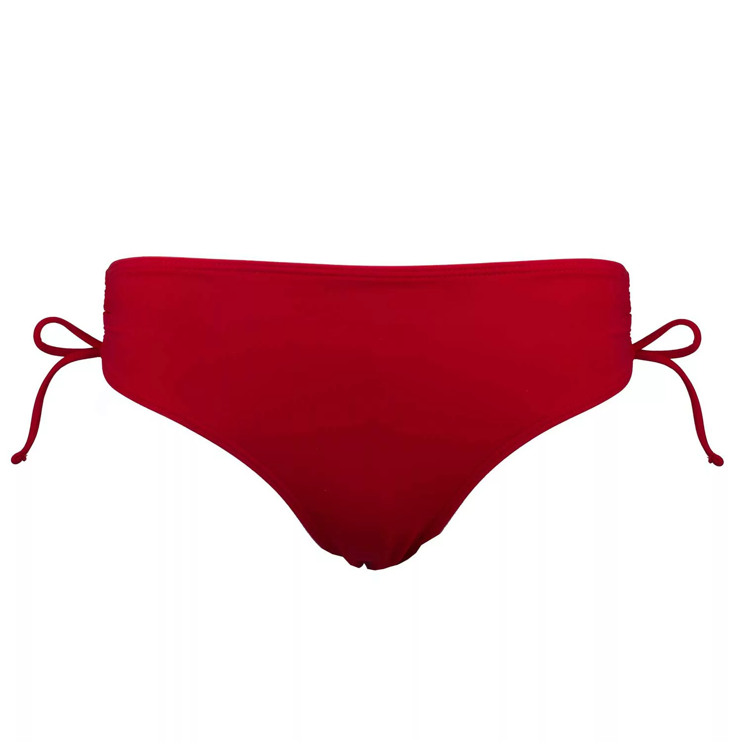 Escora Bikini Panty mit Kordelzug in Rot günstig online kaufen