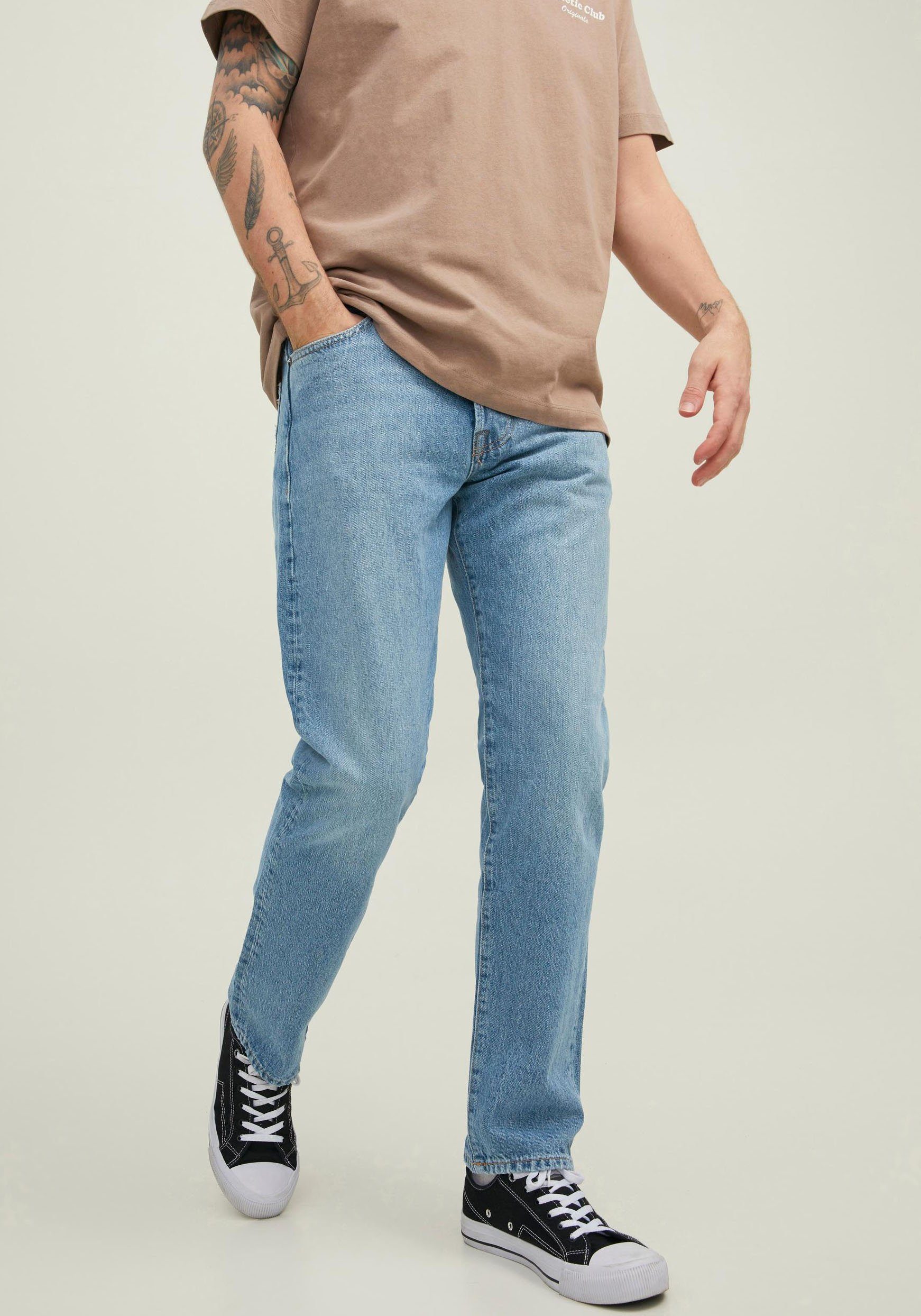 Jack & Jones Herren Jeans JJICHRIS JJCOOPER JOS 890 - Relaxed Fit - Blau - günstig online kaufen