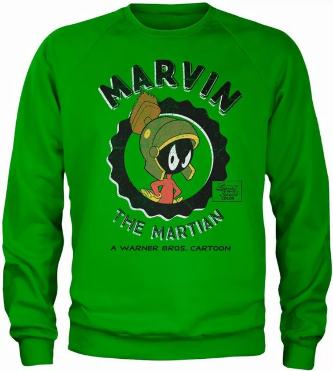 LOONEY TUNES Rundhalspullover Marvin The Martian Sweatshirt günstig online kaufen