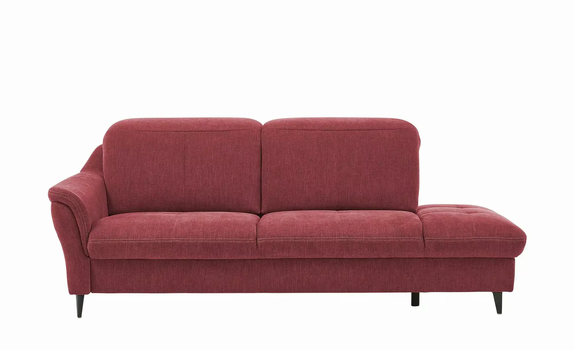 meinSofa Recamiere  Ellen ¦ rot ¦ Maße (cm): B: 219 H: 103 T: 102.0 Polster günstig online kaufen