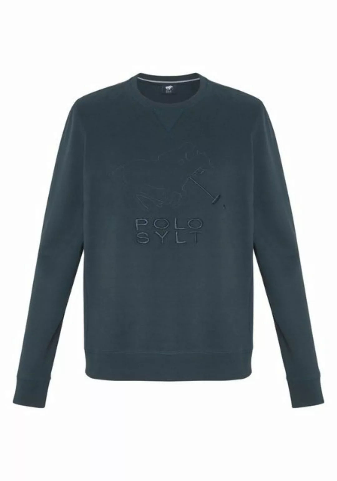 Polo Sylt Sweatshirt im Label-Design günstig online kaufen